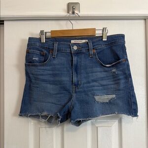Levi’s high rise shorts